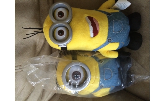 Minion huggable plush 