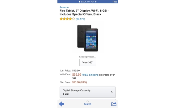 Amazon tablet