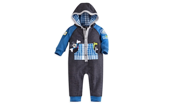 Disney Store - Mickey Mouse Hooded Romper for Baby