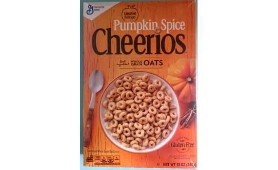 Pumpkin Spice Cheerios Cereal
