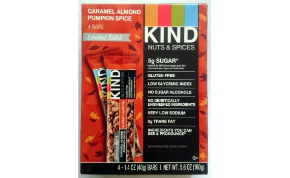 Kind Bar Pumpkin Spice flavor