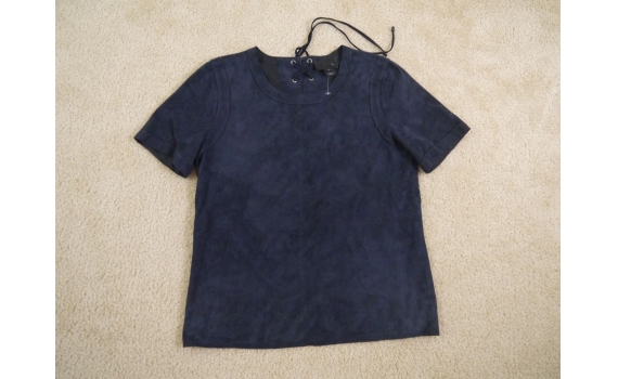 Buttery soft suede top from J Crew collection