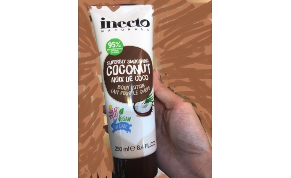 inecto NATURALS 英國椰子潤膚霜250ml