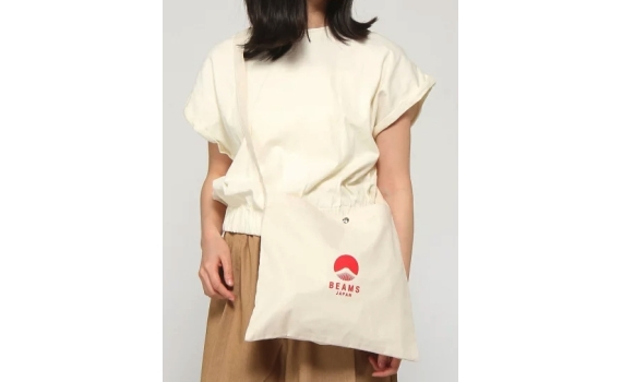 ​BEAMS JAPAN / Original Logo 2 Way Bag