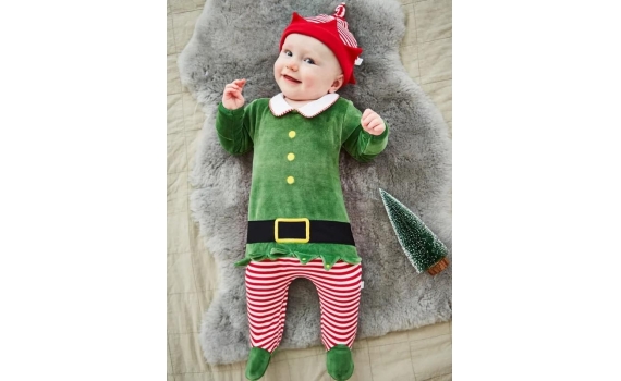 2-PIECE BABY ELF OUTFIT SET