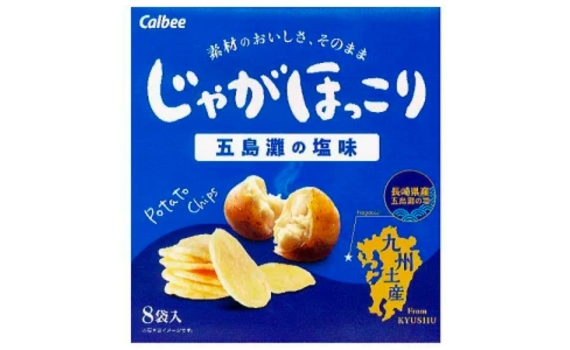 ​Calbee – 五島海鹽薯片 8袋入