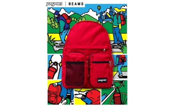 BEAMS/JANSPORT 3WAY多功能背包