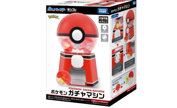 日本TAKARA TOMY最新推出的Pokemon扭蛋機